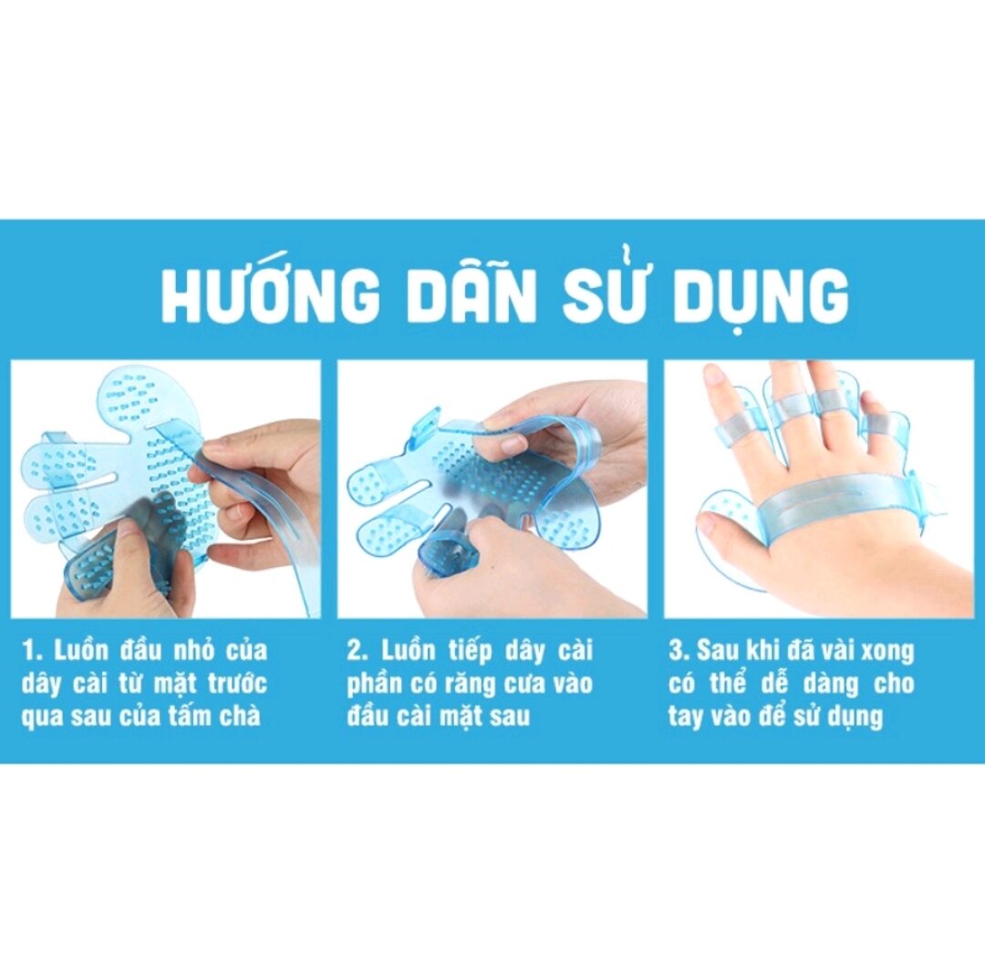 Găng Tay Chải Tắm Massage Cho Chó Mèo, Găng Tay Lấy Lông Rụng Tránh Rối Lông Cho Thú Cưng Hiệu Quả