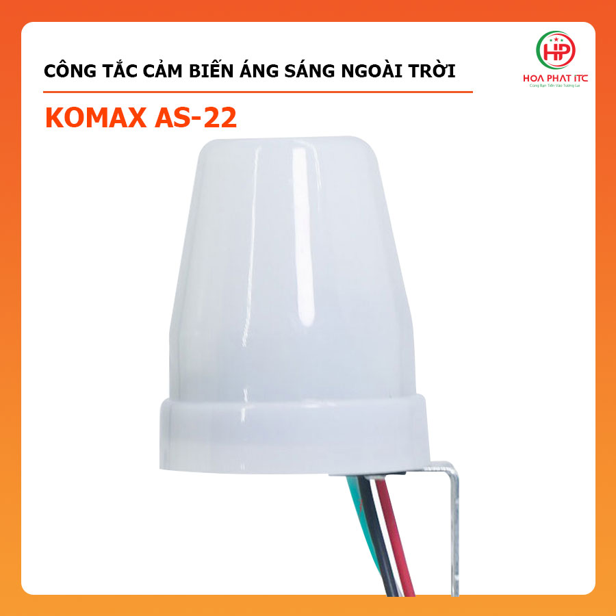 Cảm biến ánh sáng ngoài trời Komax AS-22