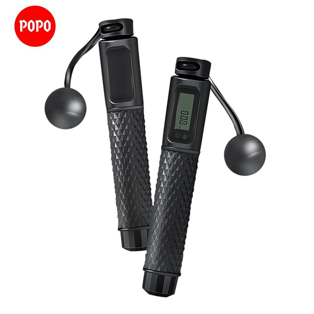 Dây nhảy đếm vòng SPORTY đếm số chính xác có thể điều chỉnh độ dài của dây tập yoga