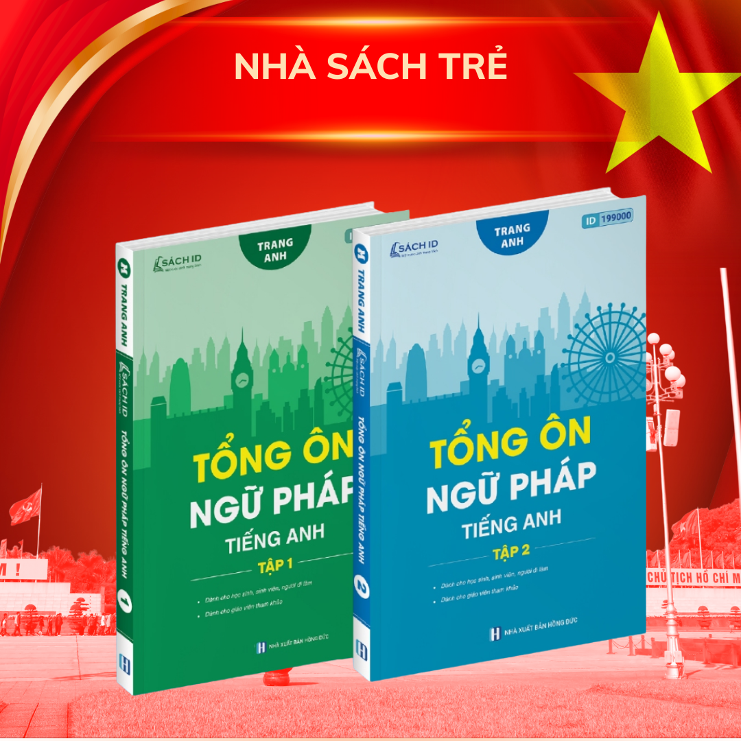 Tổng ôn ngữ pháp tiếng anh tập 1 &amp; 2, 30 chuyên đề ngữ pháp cô Trang anh ( Bản đặc biệt ) - MoonBook