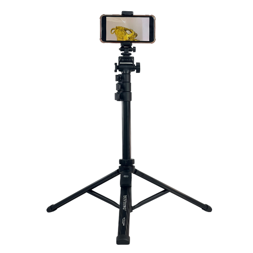 Gậy chụp ảnh điện thoại Yunteng VCT-91666 - Phụ kiện tích hợp 3 chân tripod và cằm tay selfie nhỏ gọn tiện lợi - Hàng chính hãng