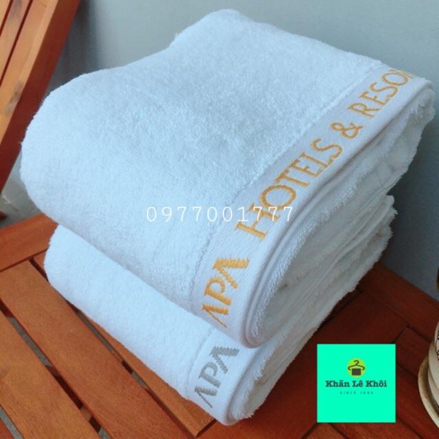 Khăn tắm Khách Sạn xuất dư 100% Cotton Phong Phú - 60x120cm/70x140cm