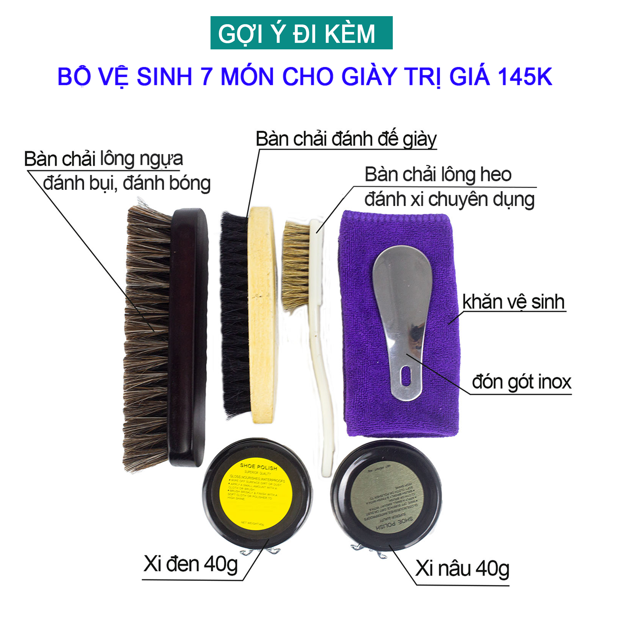 Hình ảnh Giày da nam, giày đốc nam trẻ trung nam Bụi Leather G122 - Da bò thật Nappa cao cấp - Bảo hành 12 tháng