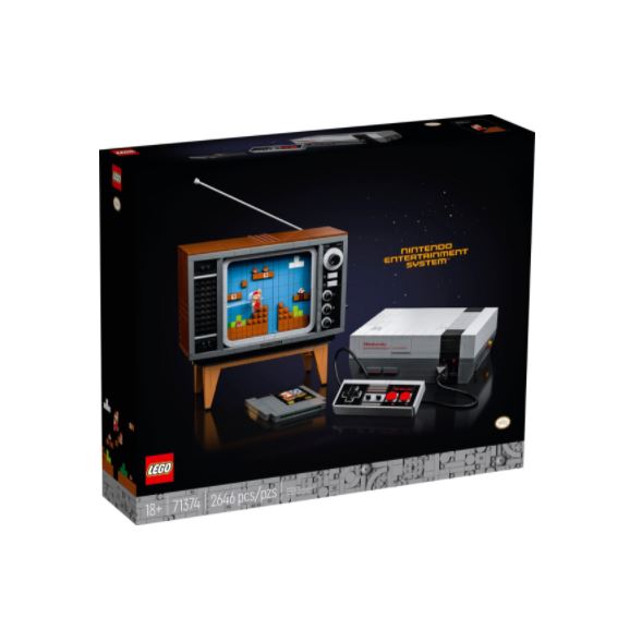 BỘ LẮP RÁP LEGO SUPER MARIO MÁY TRÒ CHƠI NINTENDO ENTERTAINMENT SYSTEM 71374