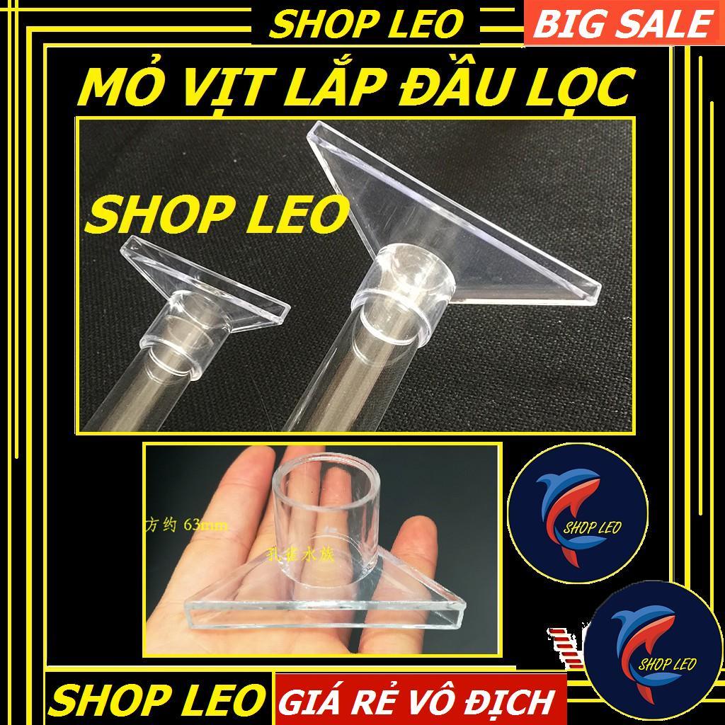 Mỏ vịt lắp đầu Out - Đầu thổi luồng máy lọc- lắp vào đầu máy bơm bể cá - Thổi luồng