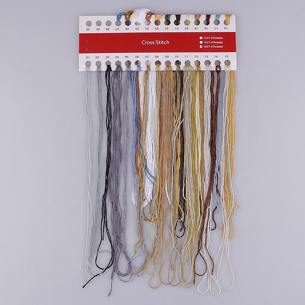 DIY Stamped Birds Cross Stitch Kits Beginners Adults 29 x 37cm 14CT Counted