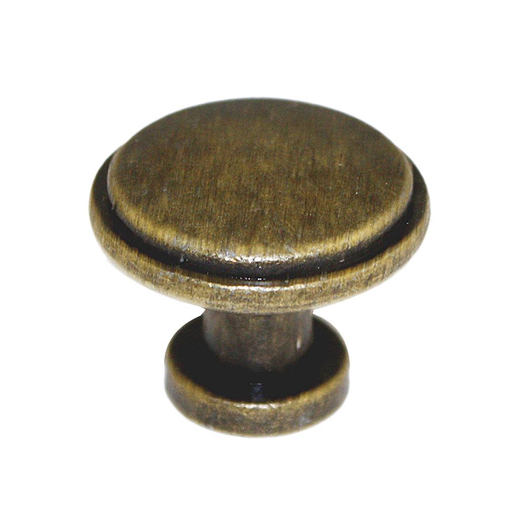 5Pcs Round Knob Door Closet Drawer Furniture Pull Handles
