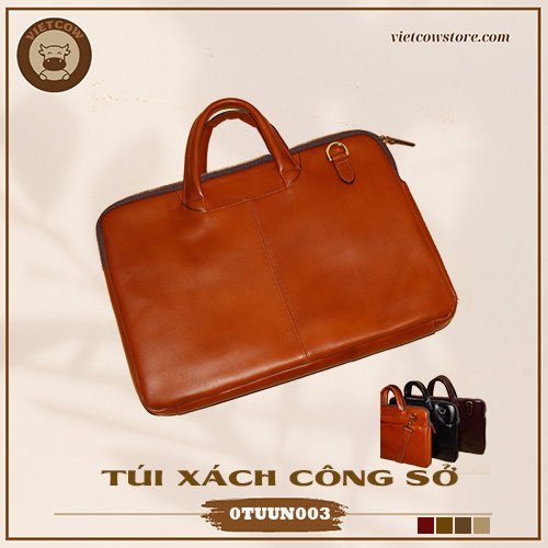 Túi Công Sở Da Bò Pullup, Túi Công Sở Da Bò Thời Trang_VietCow_0TXUN003
