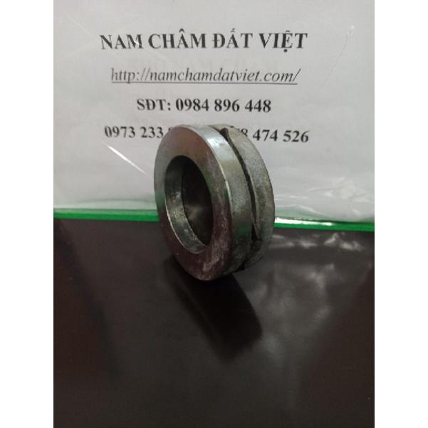 Nam châm đất hiếm N45 mạ kẽm, lực hút siêu mạnh làm loa cực đỉnh