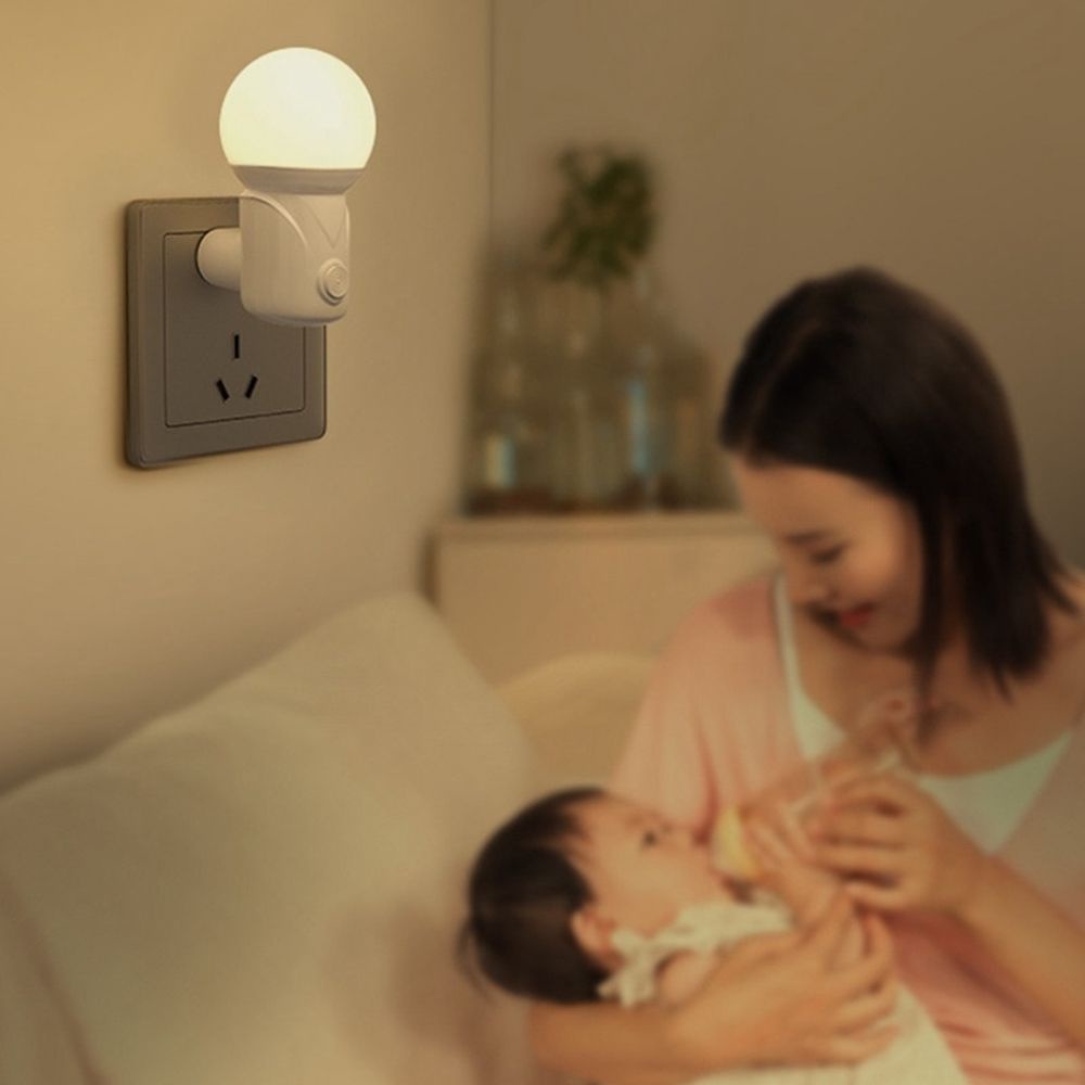 Đèn Ngủ Led 2 Màu Tiết Kiệm Năng Lượng Ánh Sáng Dịu Nhẹ-Giao Màu Ngẫu Nhiên