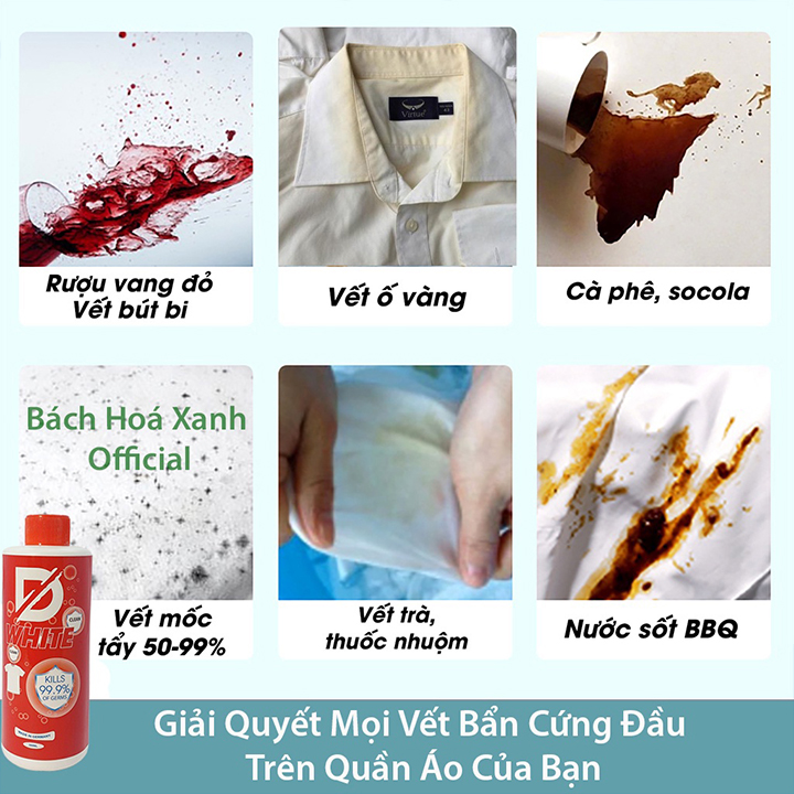 [Tặng Vòi Xịt] Nước Tẩy Quần Áo Chính Hãng VIC OXY X5000 Tẩy Mốc, Ố Vàng, Lem Màu 500ml Tẩy Trắng Đánh Bay Mọi Vết Bẩn