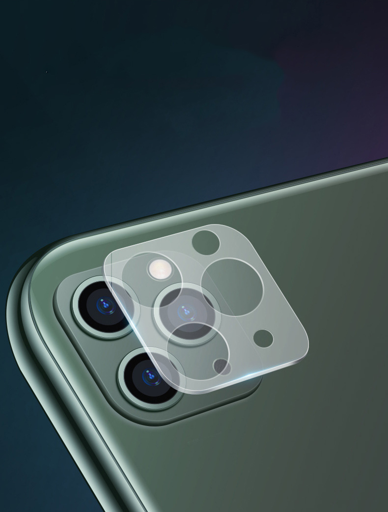 Hình ảnh Miếng Dán Kính Cường Lực Camera chống trầy cho iPhone 11 / 11 Pro / 11 Pro Max Leeu Design_ Hàng Nhập Khẩu