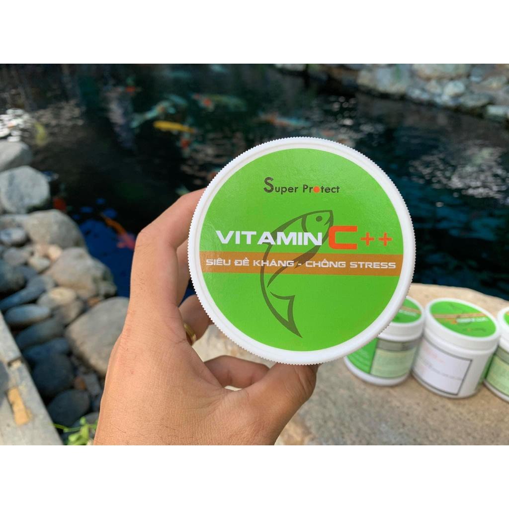 Vitamin C++ Super Protect dùng cho cá Koi và cá cảnh - Hũ 300gr