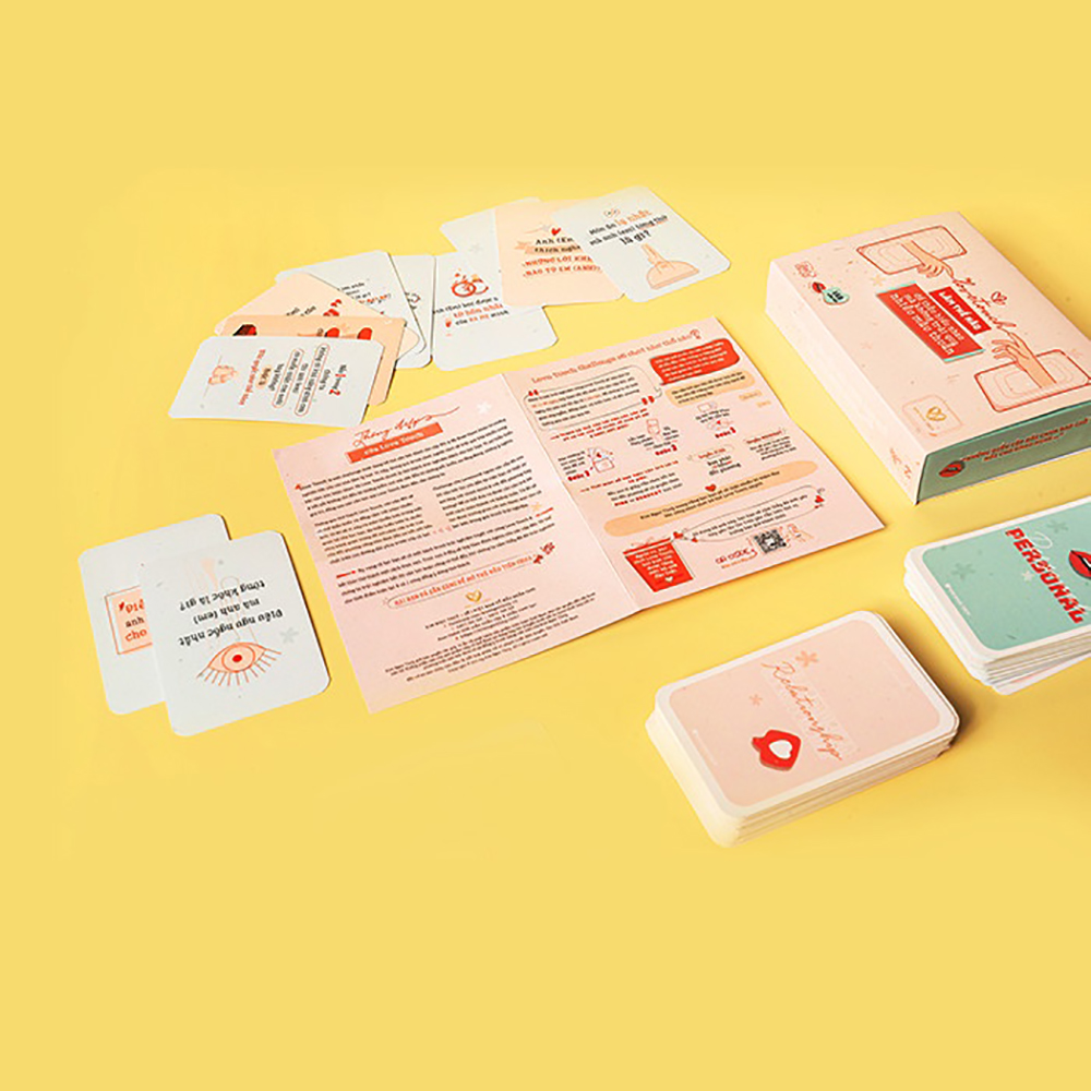 Bộ Game Card Love Touch Drinking Game Giúp Thấu Hiểu Đối Phương Trong Tình Yêu