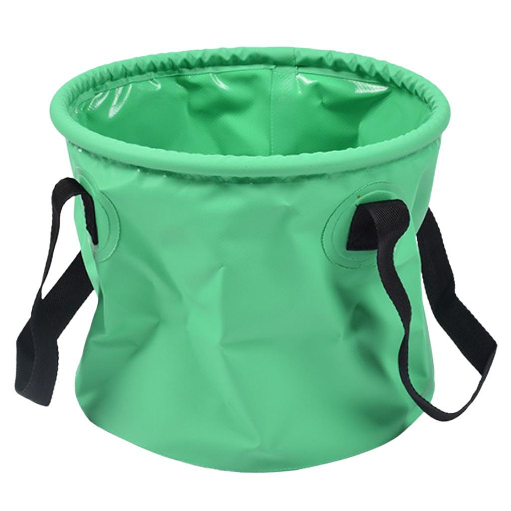 Large Capacity Water Bucket Container, Outdoor Camping Travel Liquid Folding Pack Carrier, Multi-Purpose Wash Bag -