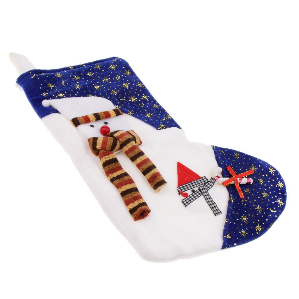 Small Christmas Socks Snowman Socks Decoration Supplies