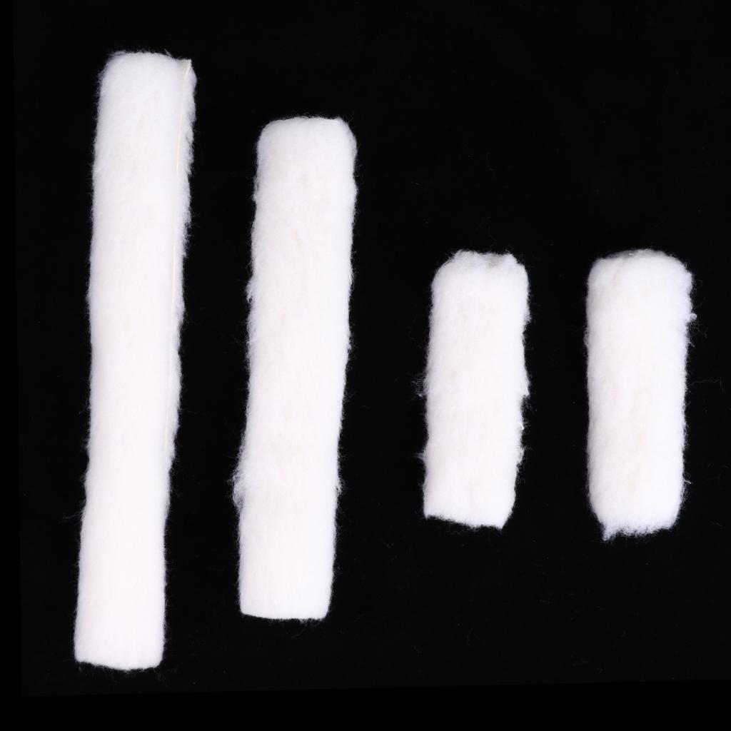 4pcs Soft Fleece Horse Noseband Cover Halter Protection Strap Equestrian Kit