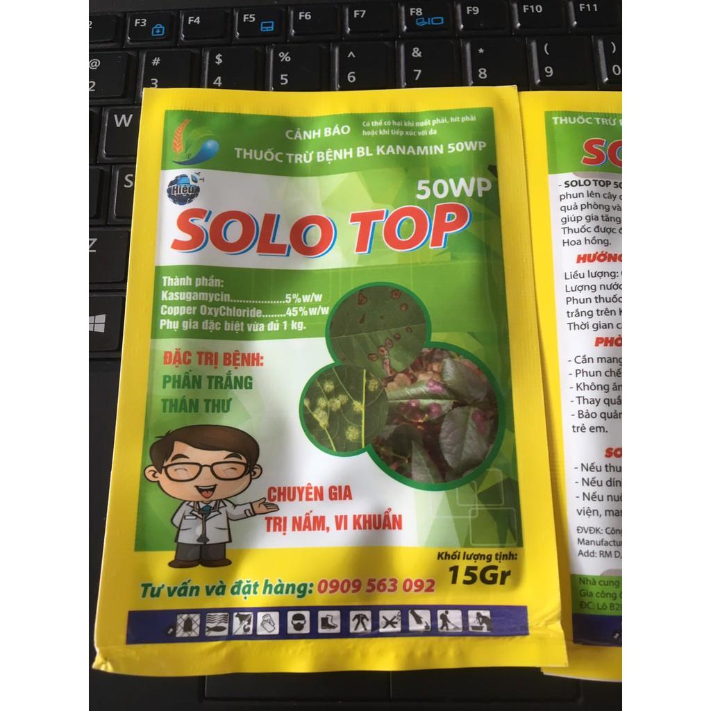Đặt trị phấn trắng thán thư trên hoa hồng SOLO TOP