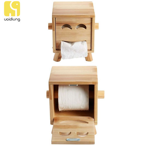 Hộp gỗ đựng giấy vệ sinh - Mộc VOIDIUNG - Gỗ thông tự nhiên siêu đáng yêu