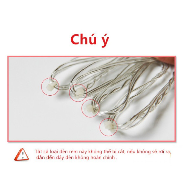 Bộ đèn sao lớn chuỗi thả mành