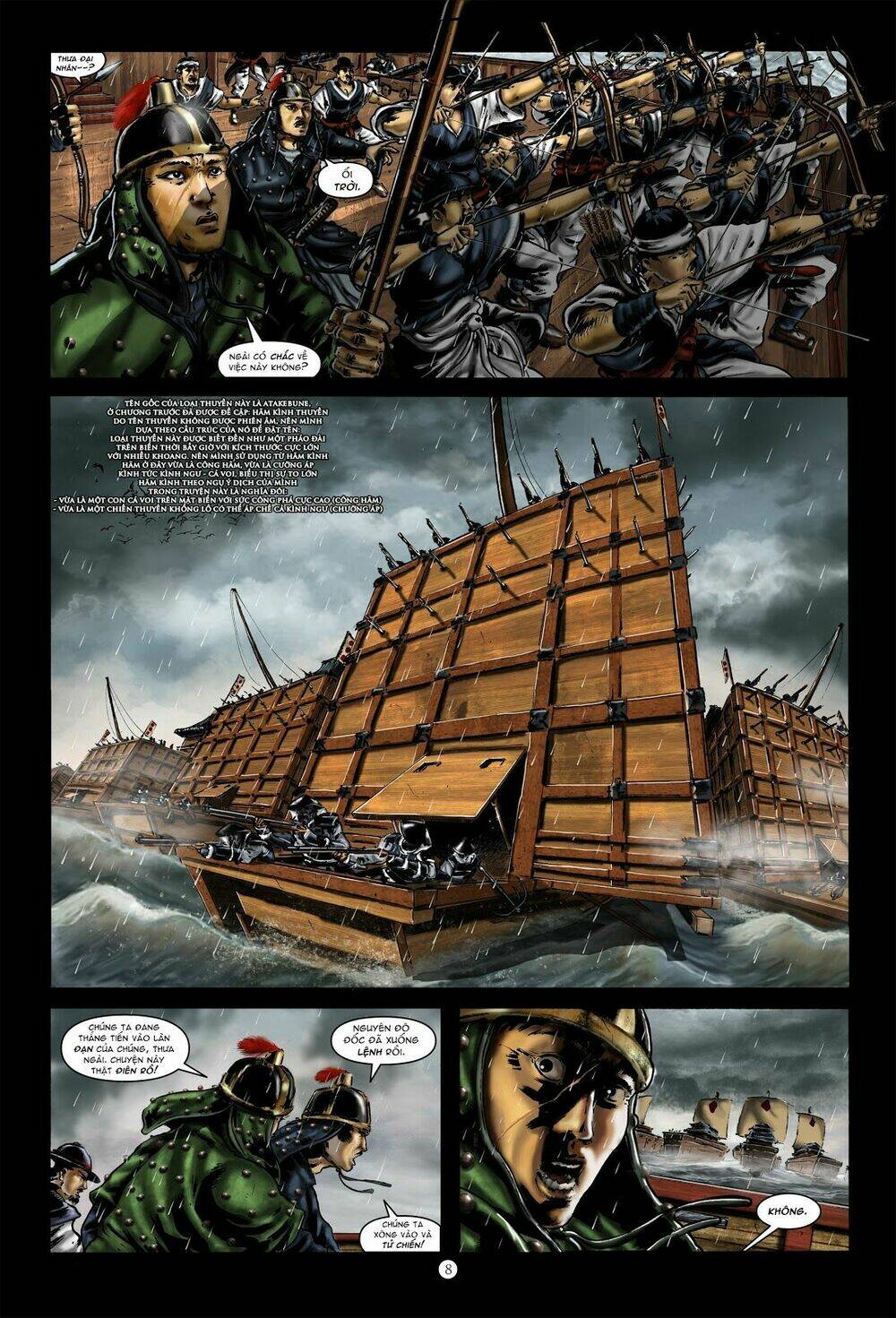 vĩ thuấn thuần: chiến binh và hộ thế giả | yi soon shin: warrior and defender chapter 3 15