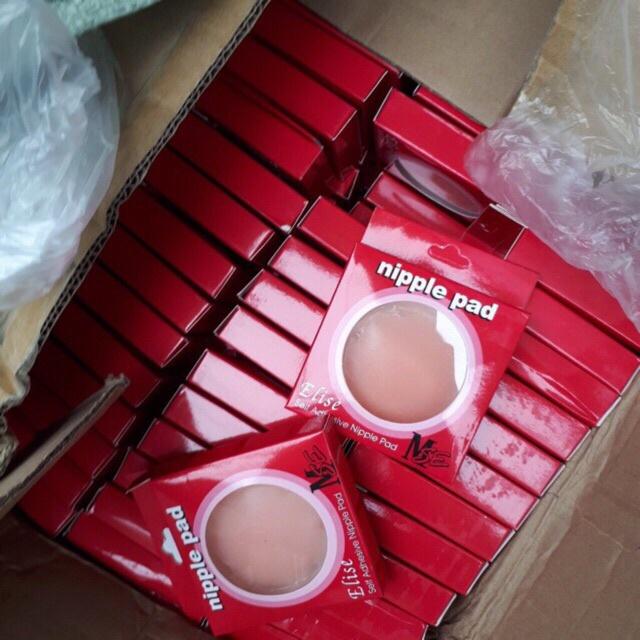 Hộp 2 Miếng Dán che đầu Ti Silicone