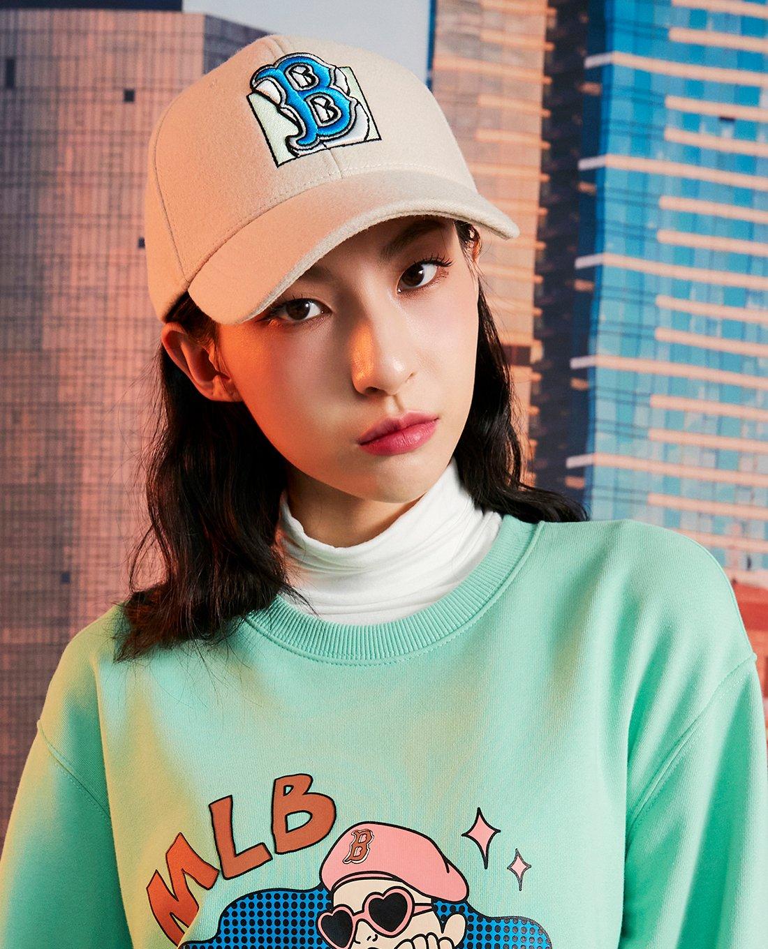 MLB - Nón bóng chày unisex Like Cartoon Wool Structured 3ACPL0426