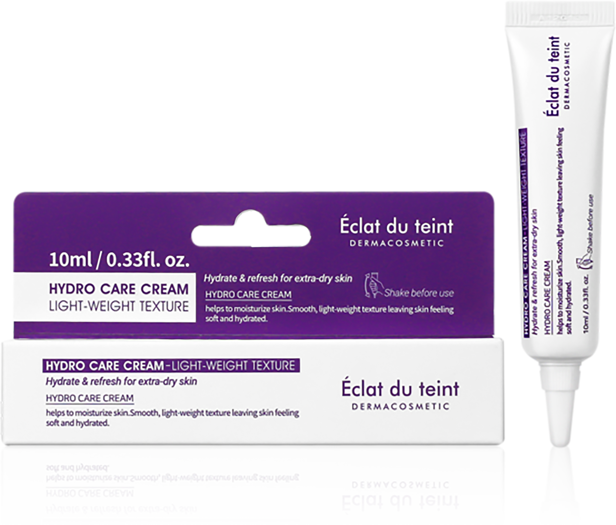 Kem Tái Tạo Và Dưỡng Ẩm Phục Hồi Sau Tổn Thương Éclat Du Teint Hydro Care Cream Light - Weight Texture 40ml