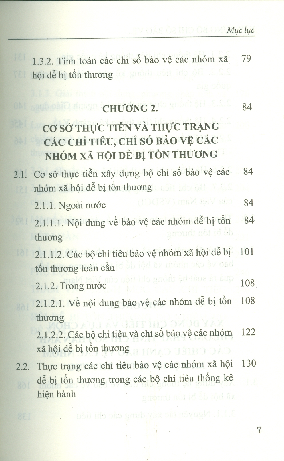 Xây Dựng Bộ Chỉ Số Bảo Vệ Các Nhóm Xã Hội Dễ BịTổn Thương (Sách chuyên khảo)
