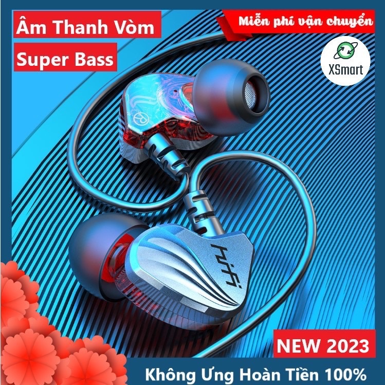 Hình ảnh Tai Nghe Nhét Tai XSmart HiFi S2000 Pro Super Bass Chống Ồn Cực Tốt, Âm Thanh Khủng, Chơi Game Ngon - Hàng Chính Hãng