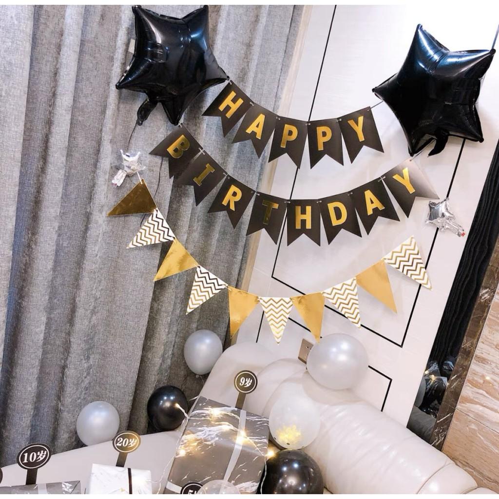 Dây Chữ Happy Birthday Trang Trí Sinh Nhật Cho Người Lớn, Trẻ Em Siêu Xinh, Siêu Tiện Lợi BB83