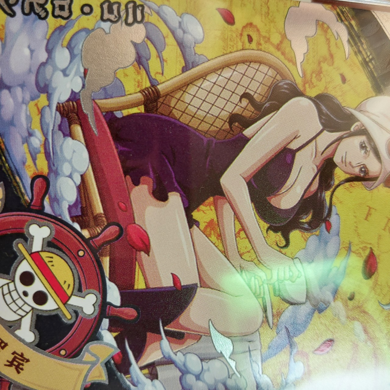 Nico Robin OP01 SR07 Thẻ OnePiece nữ khỏa cỗ băng mũ rơm Anime One Piece hiệu ứng phản quang 1459 NF4 1-20
