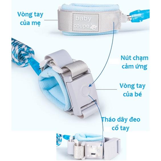 Dây Đai Chống Đi Lạc Khóa Cảm Ứng BabyCoupe Cho Trẻ Em