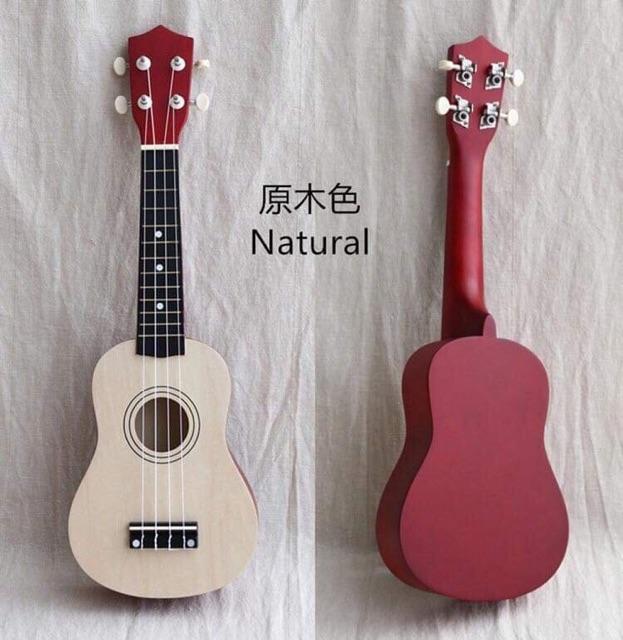 ĐÀN UKULELE SOPRANO 21INCH GỖ ( ĐỦ MÀU )