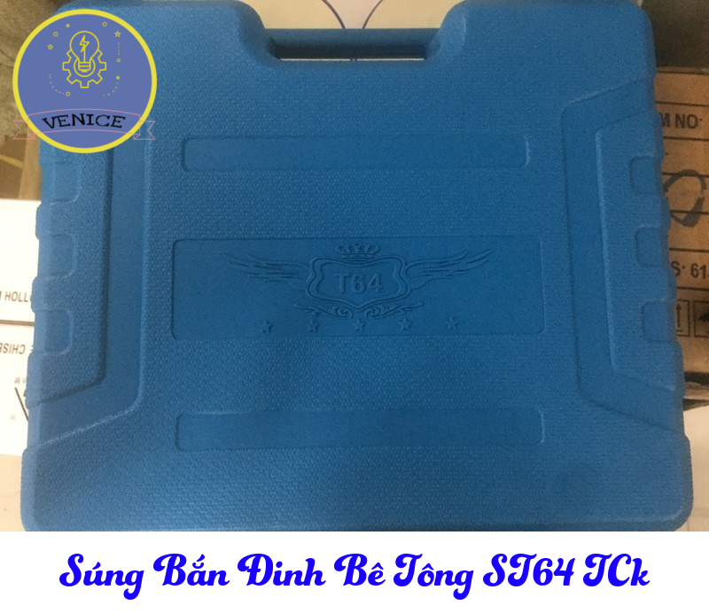 DỤNG CỤ BẮN ĐINH BÊ TÔNG ST64  - Dùng máy nén khí