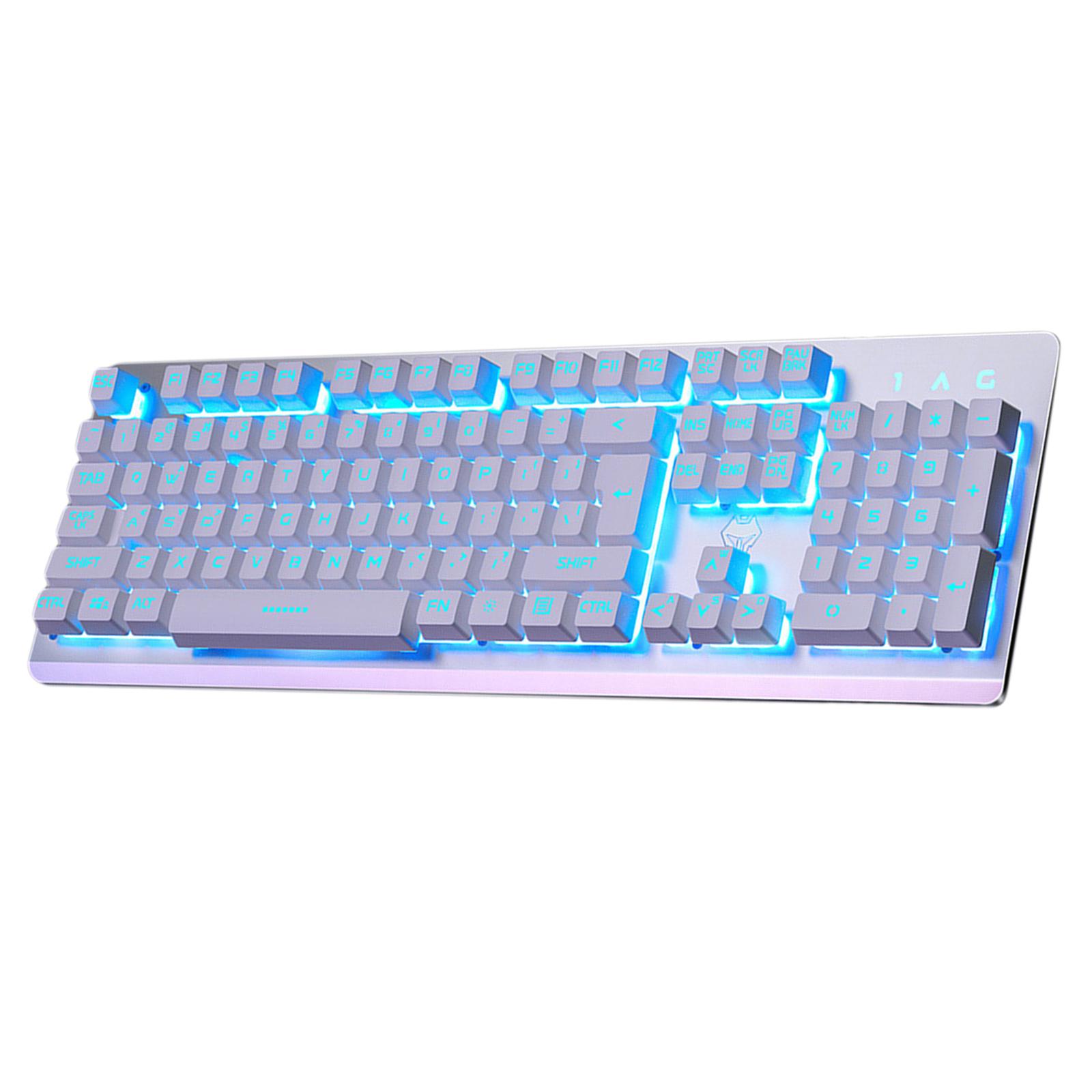 USB Wired Gaming Keyboard Universal 104 Keys