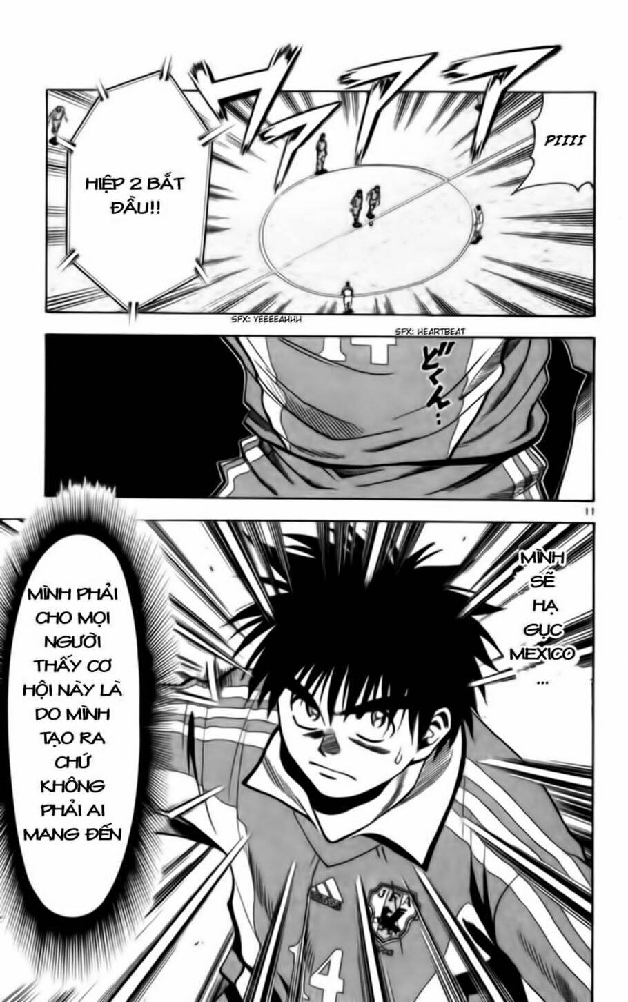 vũ điệu trên sân cỏ - fantasista chapter 64 11