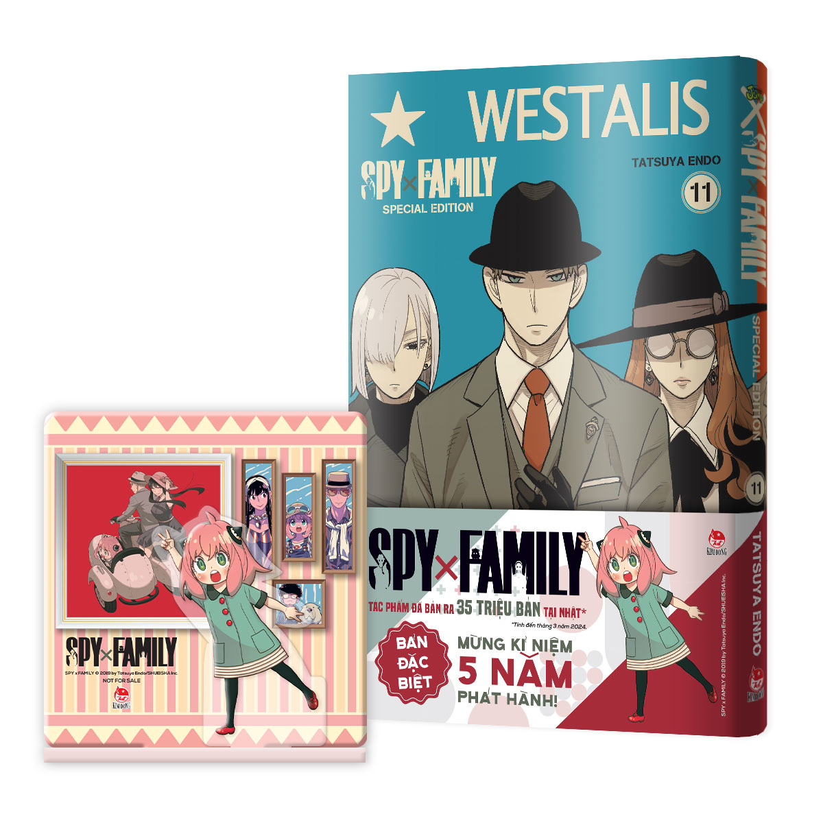 Spy X Family Tập 11 (Bản Đặc Biệt) [Tặng Kèm Obi + Bìa Áo PVC + Standee Acrylic]