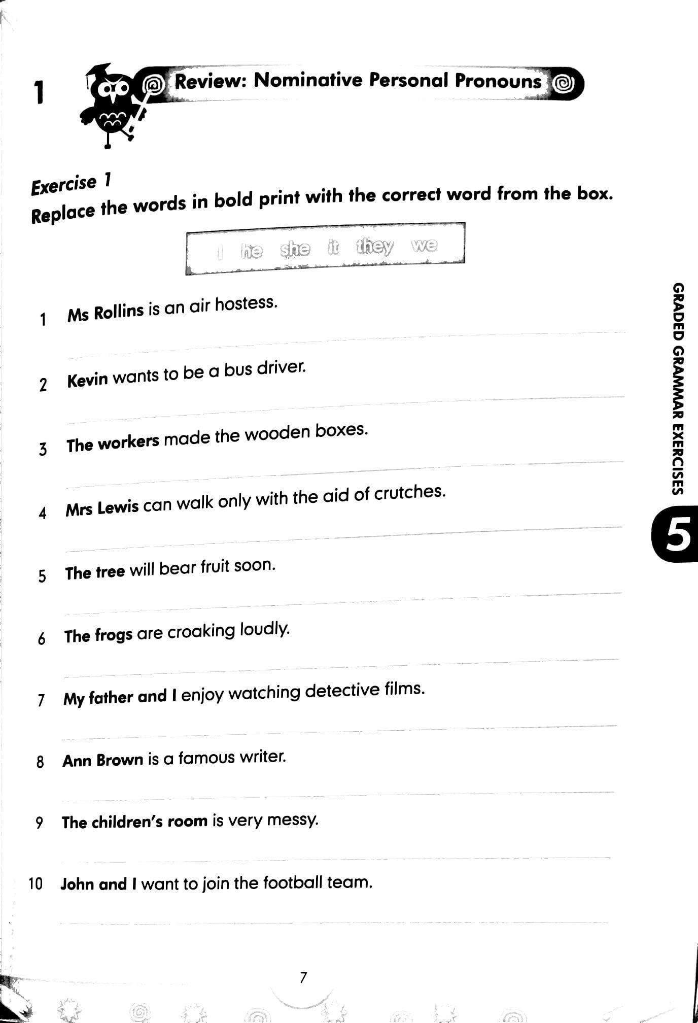 Graded Grammar Exercises 5 (Không CD)