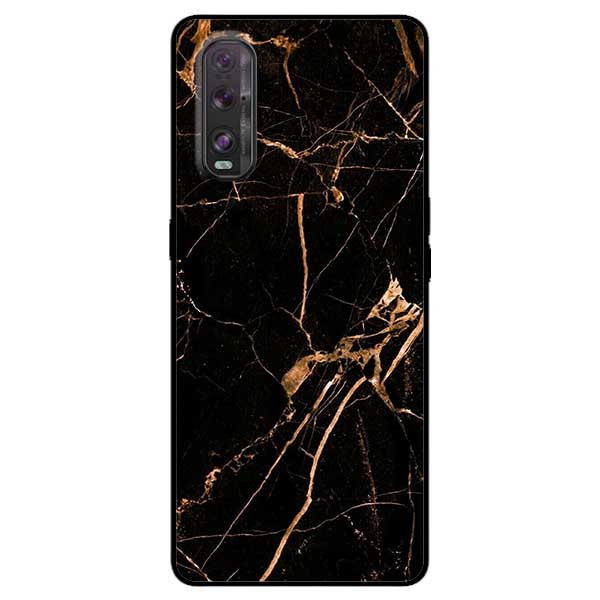 Ốp lưng dành cho Oppo Find X2 mẫu NỀN ĐÁ HOA 2
