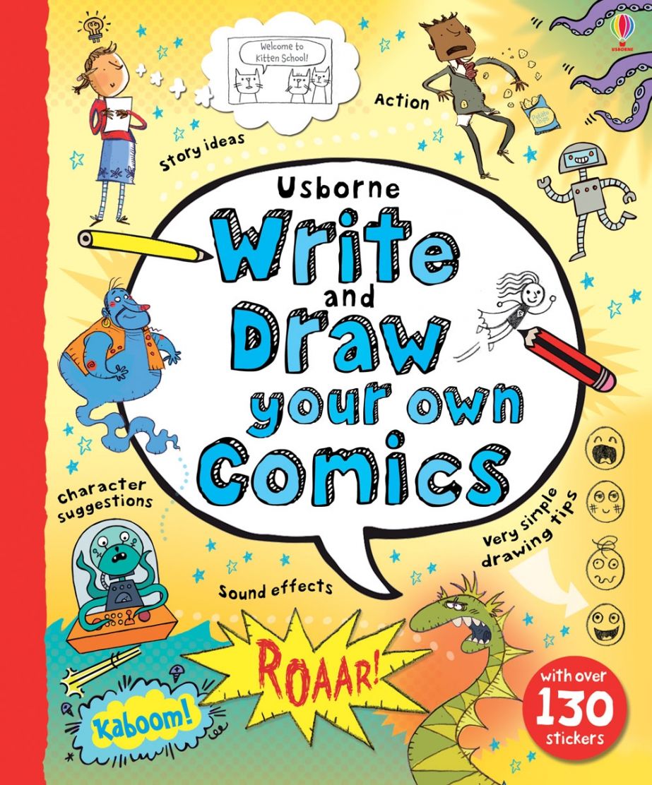 Sách nghệ thuật tiếng Anh: Write And Draw Your Own Comics