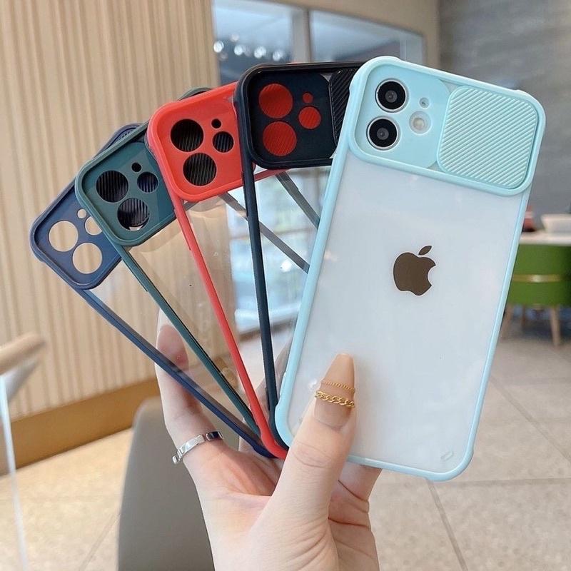 Ốp lưng dành cho Galaxy S20 FE mặt trong suốt có nắp và màn bảo vệ camera