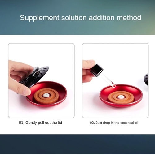 Đĩa Bay Nước Hoa Ô Tô Solar Aromatherapy Khuếch Tán