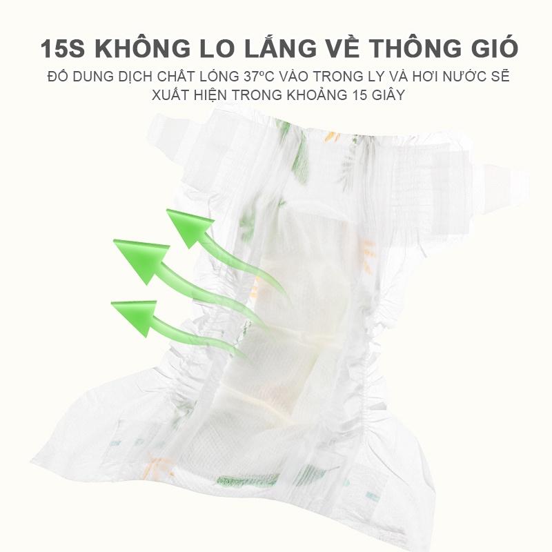 [Einmilk.ân ninh]Tả siêu mỏng xanh lá thấm hút 700ml nước thoáng khí DIA210