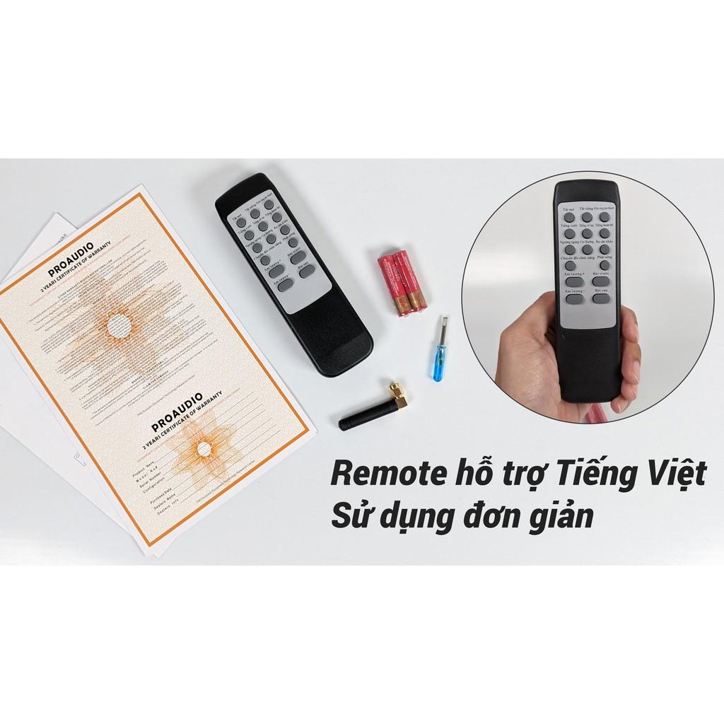 Vang cơ chuyên nghiệp MTK T68 Main Xịn Chống Hú cổng quang optical màn hình LCD kèm remote