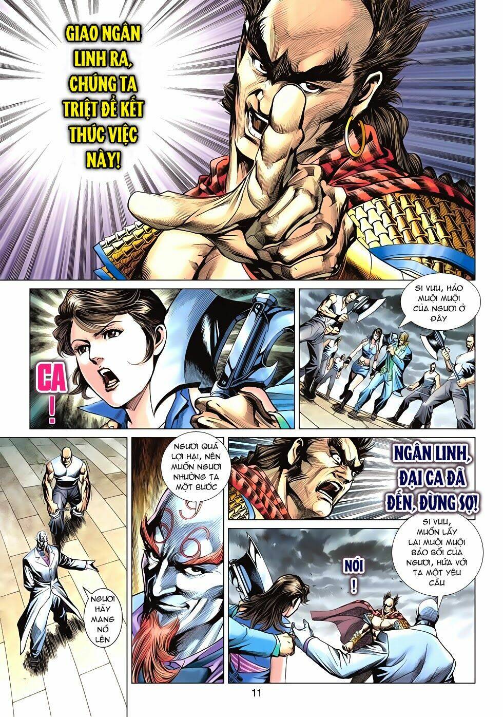 tân tác long hổ môn chapter 586 11