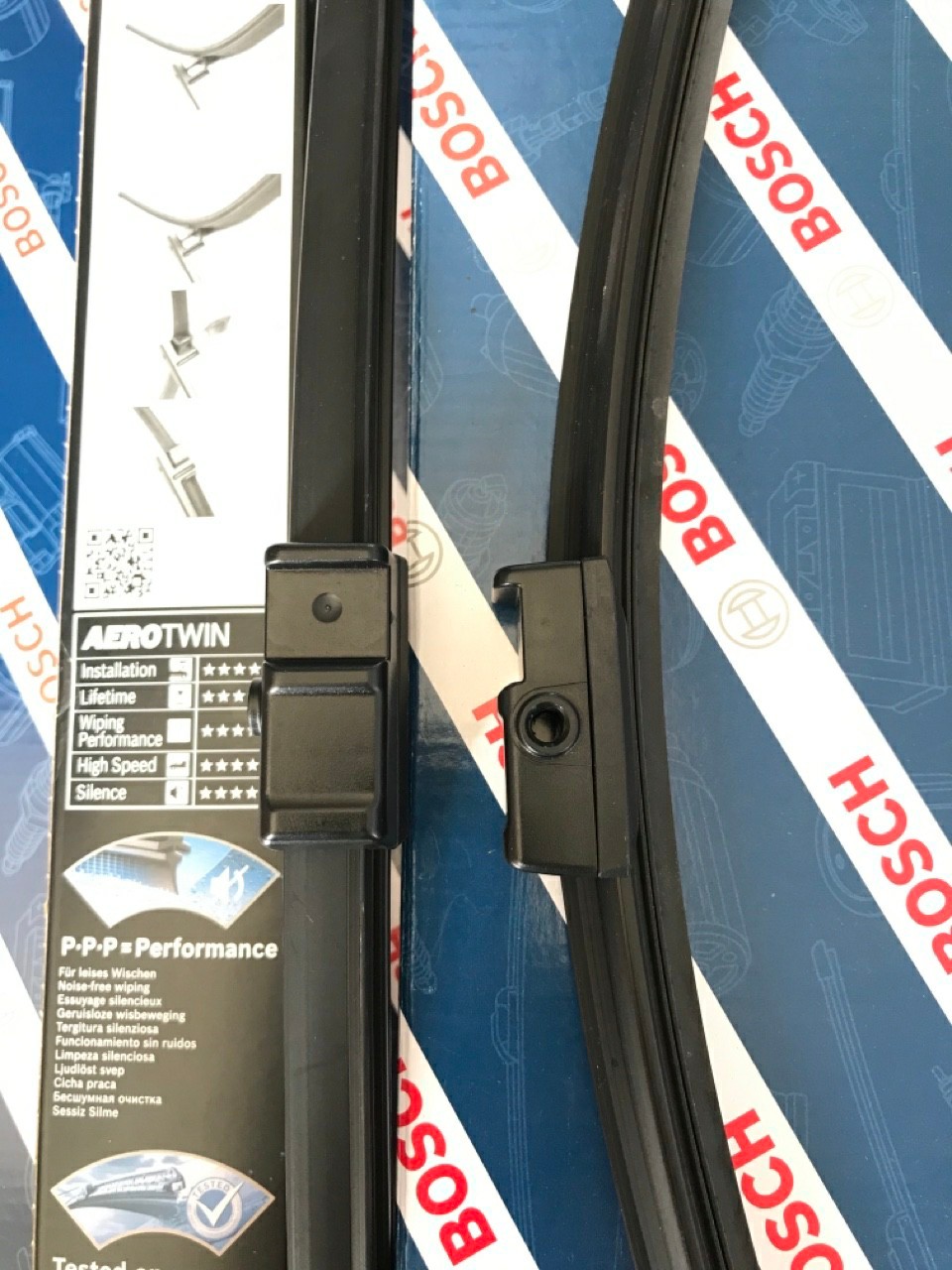 BỘ GẠT MƯA BOSCH AEROTWIN EURO SET MERCEDES E200 E240 E280 - 26X26