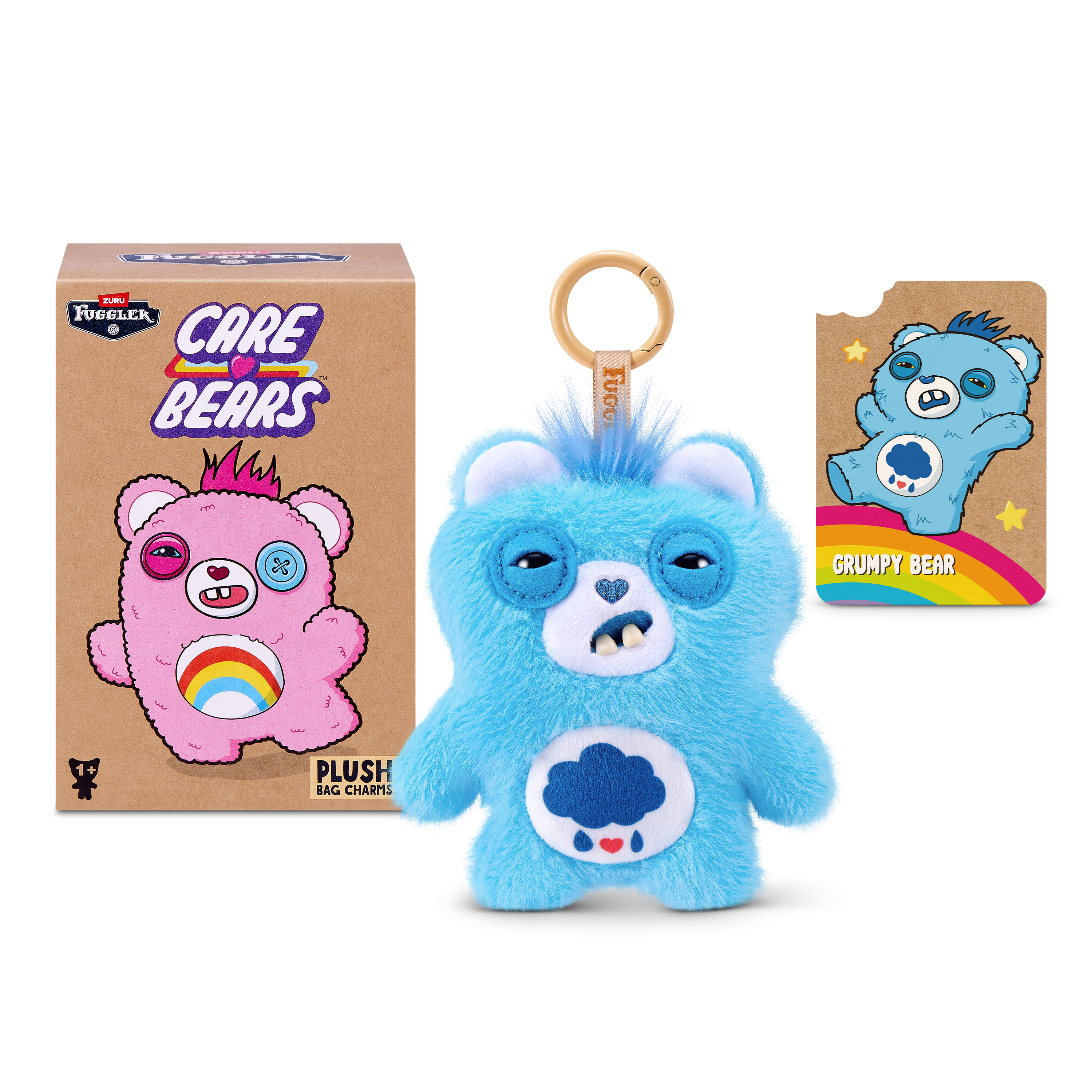 Blindbox Đồ Chơi Sưu Tầm Fuggler Care Bears Keyrings 5 Inch - Zuru Toys 15782