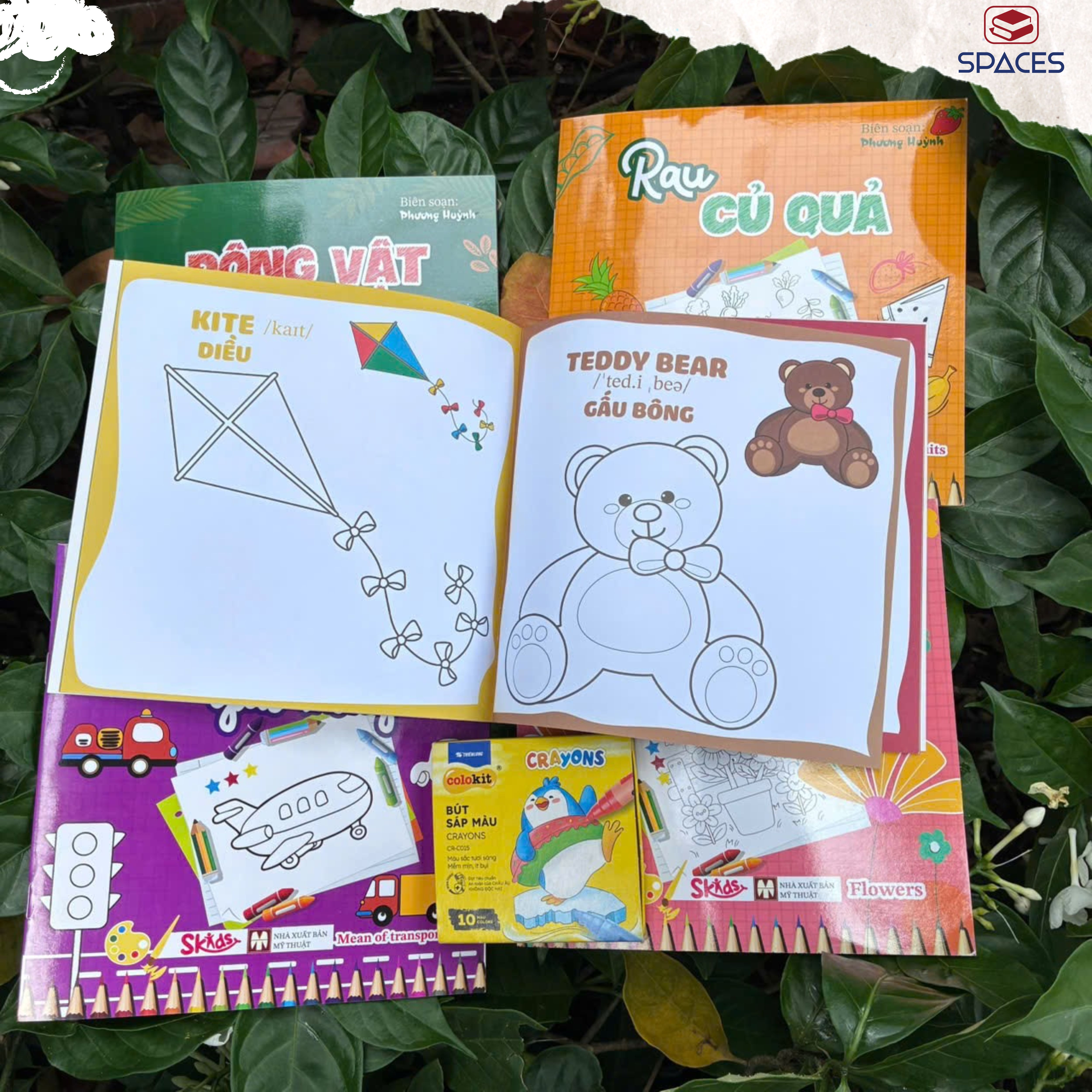 Sách - Tô Màu Thông Minh - ĐỒ VẬT QUANH EM - SKIDS