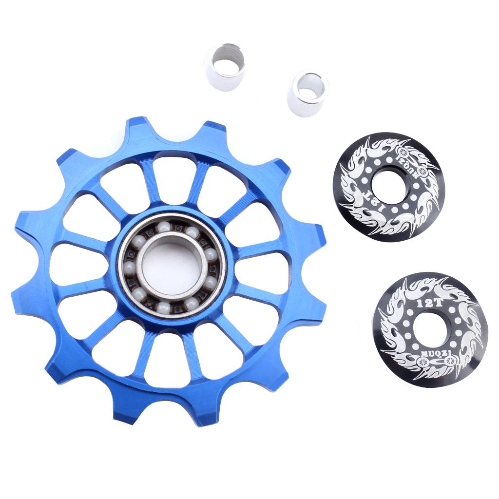 Derailleur Pulley 12T Rear Derailleur Jockey Wheel for Road Bike, Mountain Bike, MTB, BMX